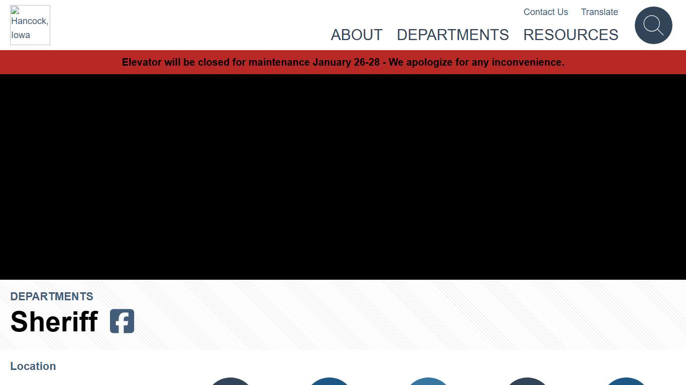 Sheriff's Office - Hancock County Government - Iowa